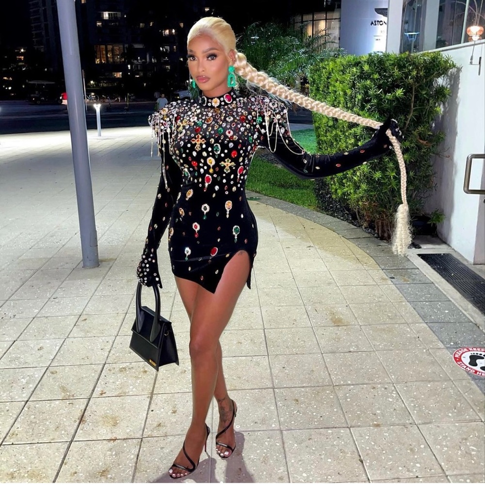 Rhinestone Dress